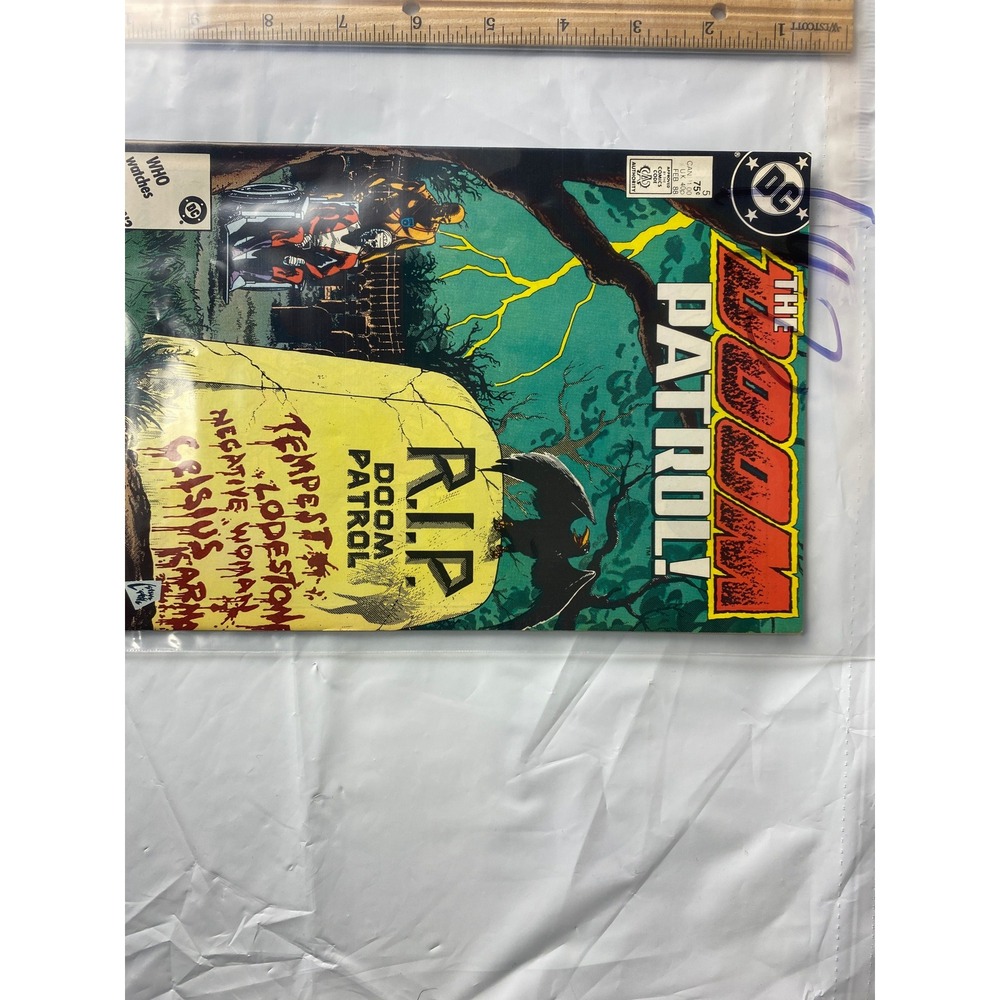 The Doom Patrol 75 Comic Book DC Comics 1993 Tempest Lodestone Negative Woman